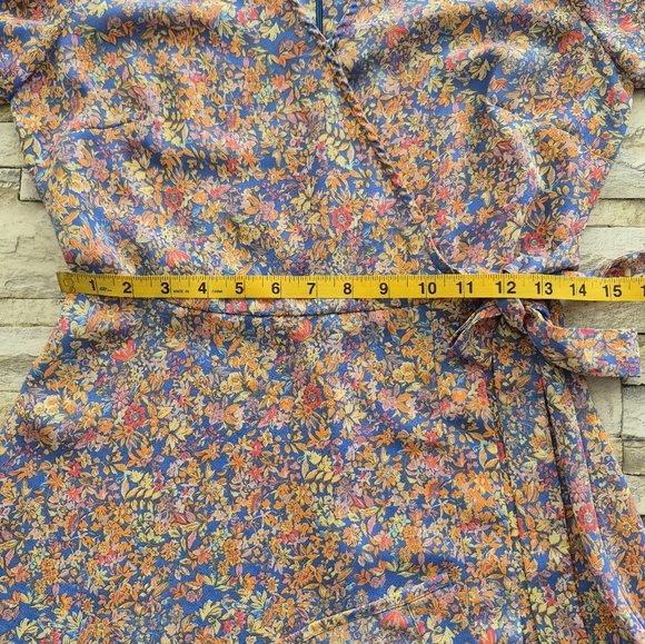 Chelsea & Violet Mini Dress Women's S Multicolor Floral Feminine Romantic - Picture 5 of 9